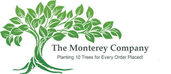 10 Tree Logo - Monterey Company Planting 10 Trees For Every Order Placed