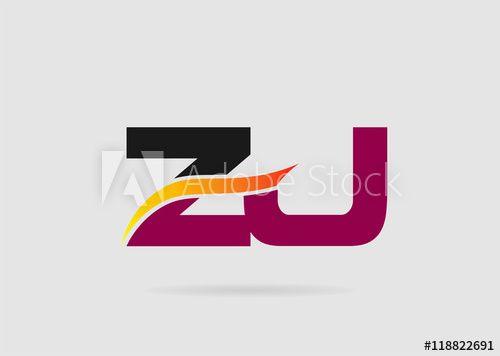 ZJ Logo - Letter ZJ Logo this stock vector and explore similar vectors