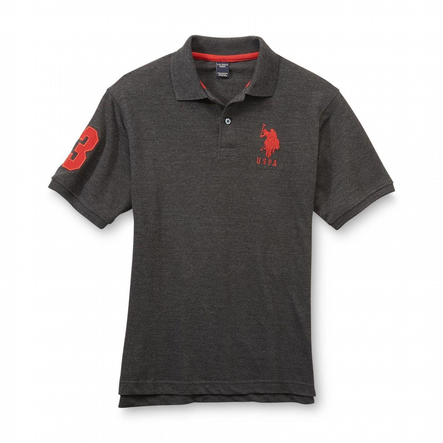 USPA Logo - U.S. Polo Assn. Boy's Embroidered Polo - USPA Logo | Shop Your Way ...