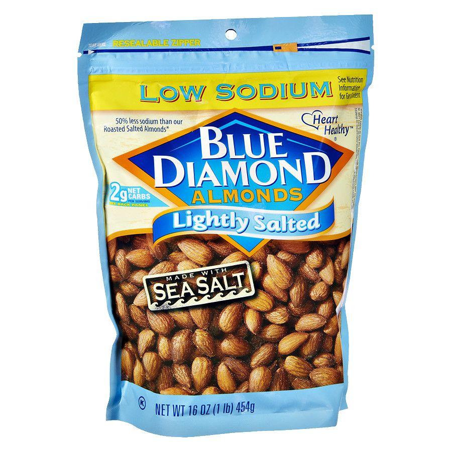 Blue Diamond Growers Logo - Blue Diamond Almonds Lightly Salted Sea Salt