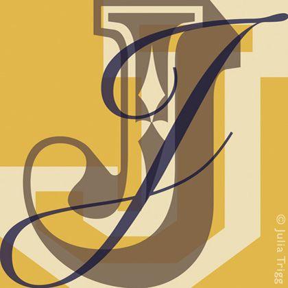 J Loves J Logo - Love Letters: J