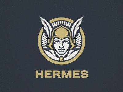 Hermes God Logo - Hermes Logo by Veronika Žuvić