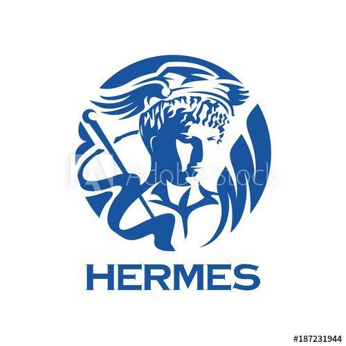 Hermes God Logo - greek god Hermes illustration this stock vector and explore