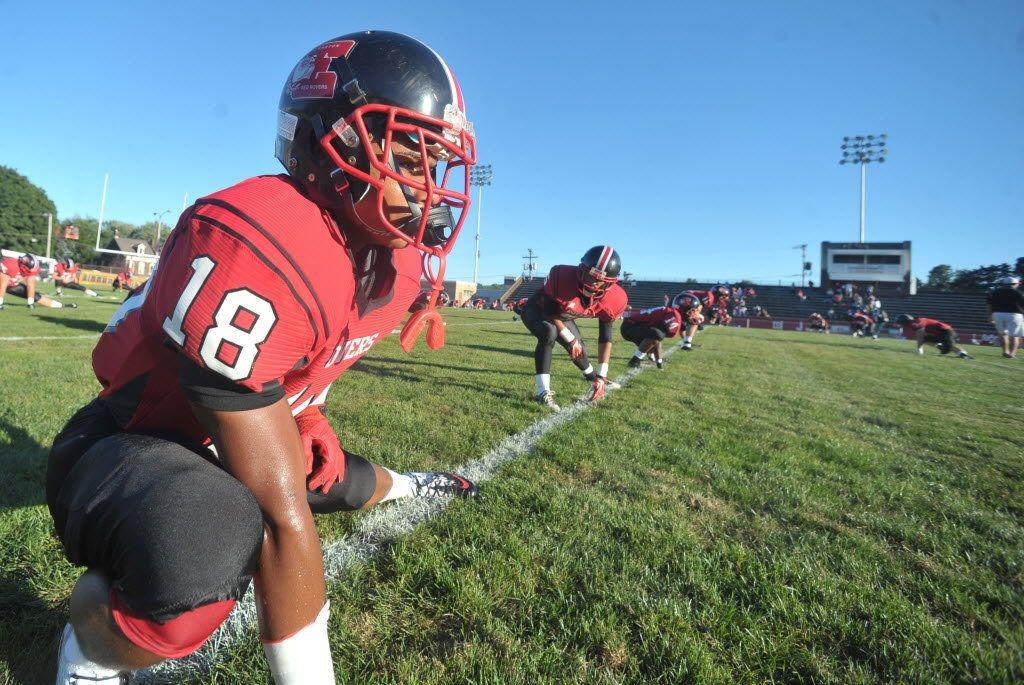 Easton Football Logo - Shane Simpson, other Easton Area High School football players