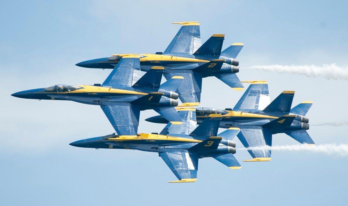 Blue Angels 2018 Logo - Blue Angels announce 2018 air show changes, release 2019 schedule