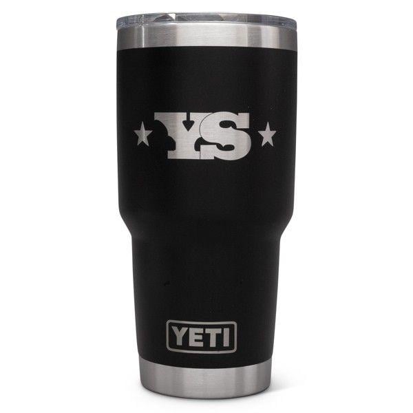 Rambler Media Logo - YETI Rambler 30 oz Tumbler with Yoder Smokers Logo | All Things Barbecue