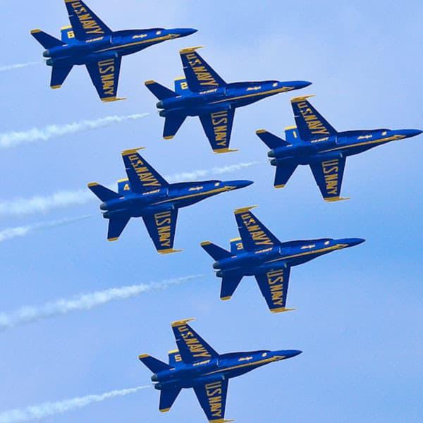 Blue Angels 2018 Logo - W&M Vacation Homes Plan Now for Blues Week on Pensacola Beach: July ...