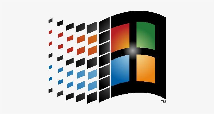 Windows 98 Logo - Windows 98 Logo Png Transparent PNG Download
