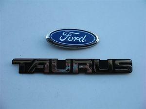 Taurus Car Logo - 93 94 95 FORD TAURUS REAR LID CHROME EMBLEM LOGO BADGE SIGN