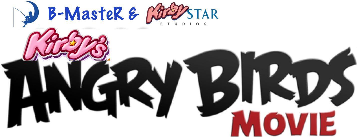 The Birds Movie Logo - Kirby's Angry Birds Movie Logo. By B Master2015