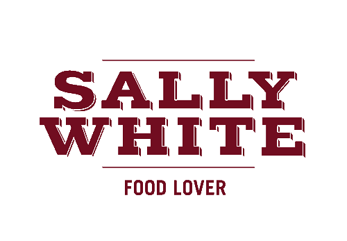 Red White Food Stores Logo - SW Logo One Colour Vertical White Version 2