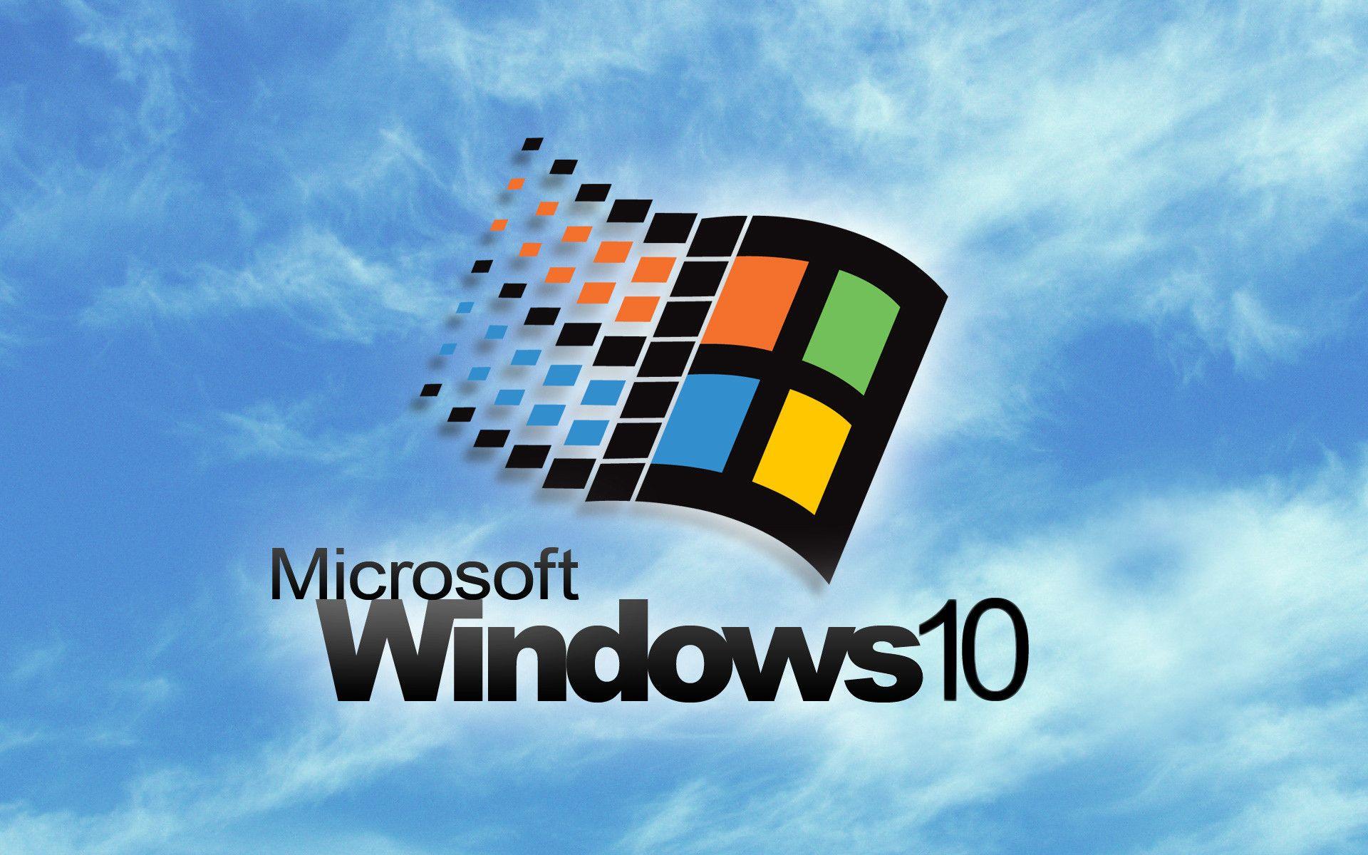 Windows 98 Logo - I edited a Windows 98 wallpaper to be a bit more relevant. Hope you ...