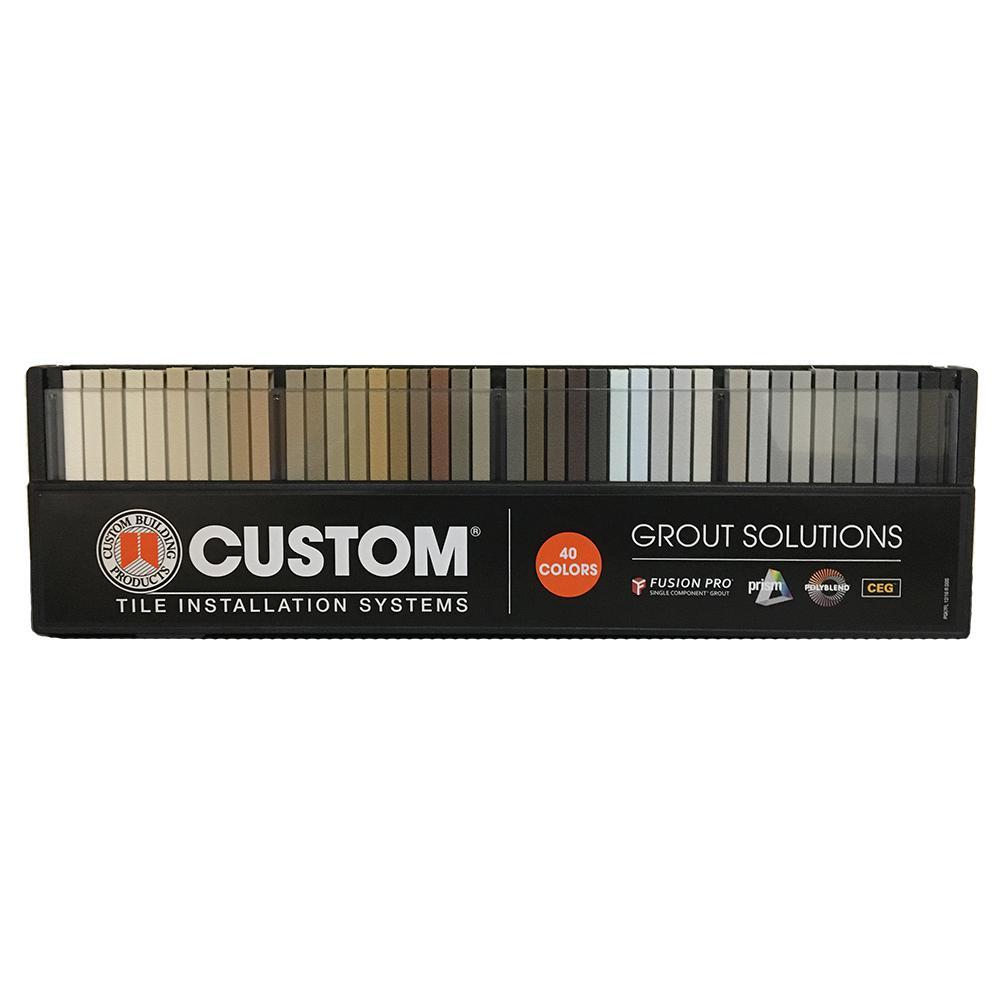 Custom Building Products Logo - Custom Building Products Grout Solutions Color Sample Kit