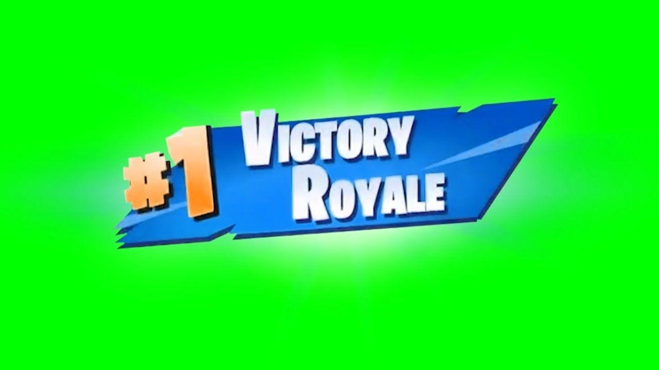 Fortnite Victory Royale Logo - Fortnite - Season 5 Victory Royale | Greenscreen - YouTube