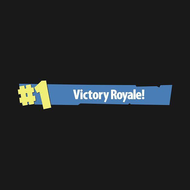 Fortnite Victory Royale Logo - 1 Victory Royale Drawing by Fortnite Gear
