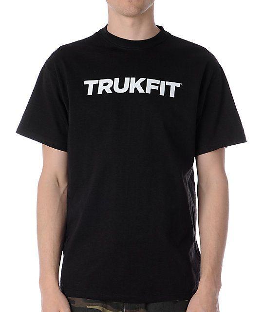 All Trukfit Logo - Trukfit Original Logo Black T Shirt