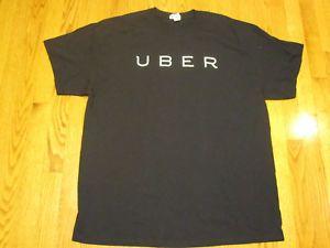 Uber Large Logo - UBER Logo T SHIRT XL Black Employee Only Extra Large Atlanta Georgia