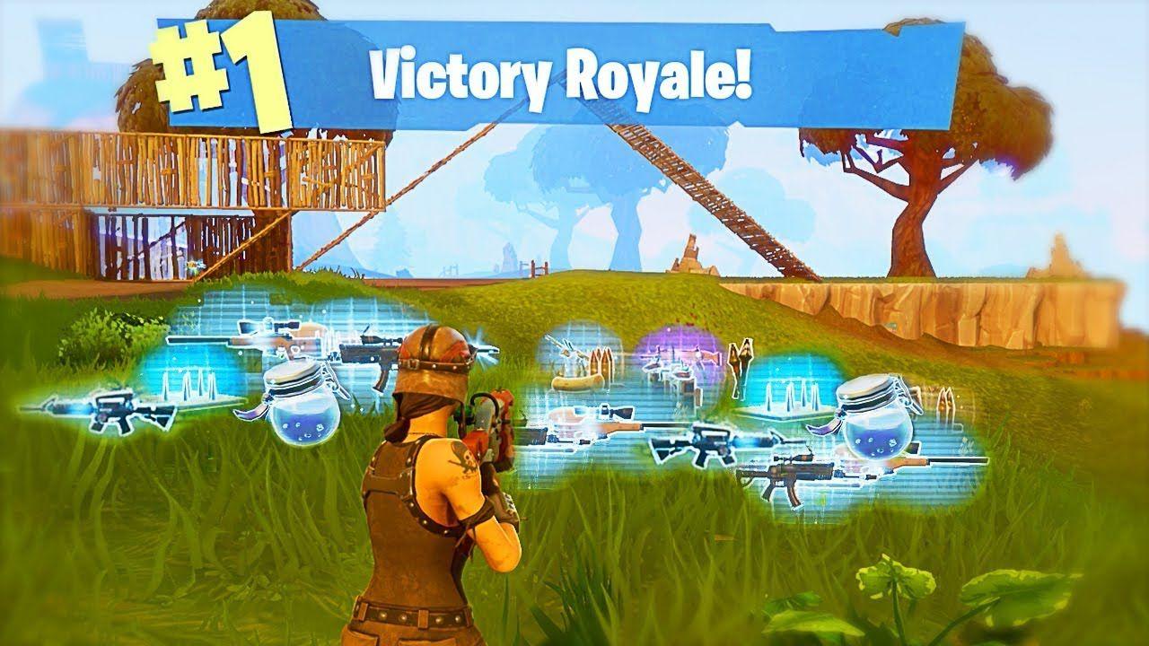 Fortnite Victory Royale Logo - INSANE VICTORY ROYALE!! (Fortnite Battle Royale) - YouTube