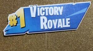 Fortnite Victory Royale Logo - Fortnite Victory Royale NEW logo STAND UP CARD topper PICKS ...
