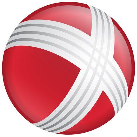 Red Sphere Logo - Red Sphere With X Logo Brand New Xerox The Very Very Very Shiny ...