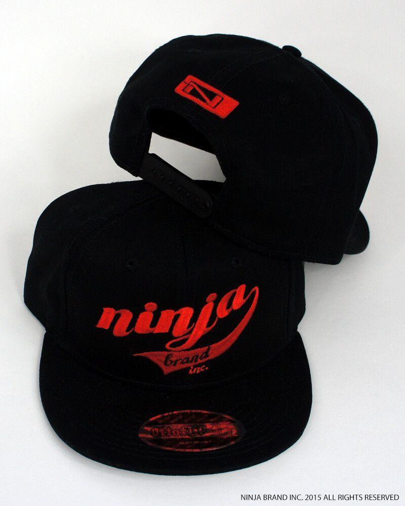 Red NBI Logo - NBI Logo Flex Fit - Flip Cap – Ninja Brand Inc