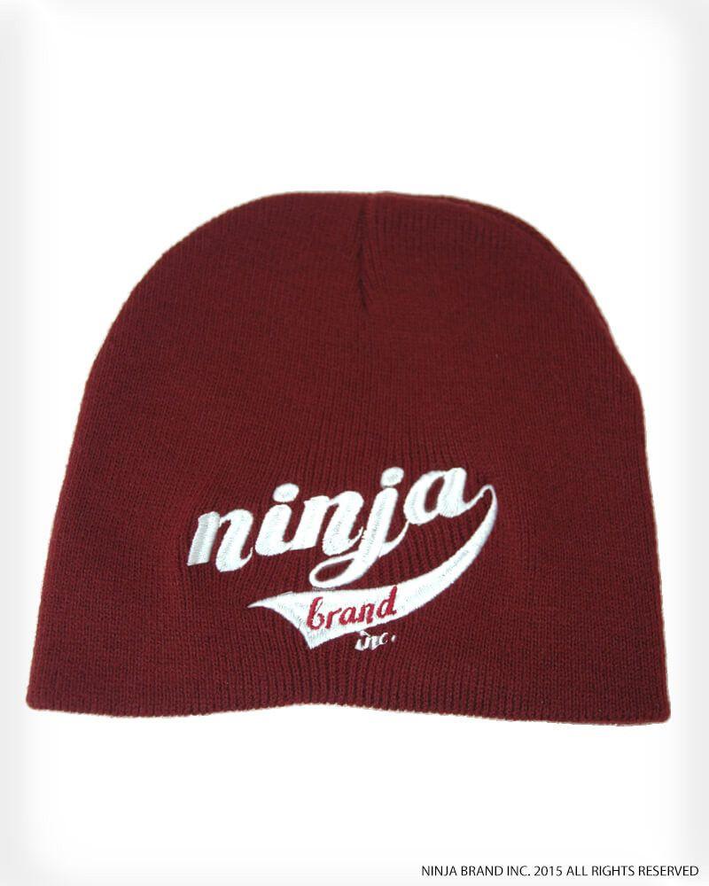 Red NBI Logo - NBI Logo Beanie – Ninja Brand Inc