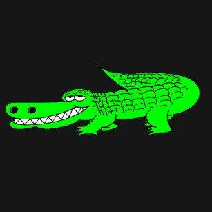 Smiling Alligator Logo - Smiling Alligator T-Shirts & Shirt Designs | Zazzle.com.au