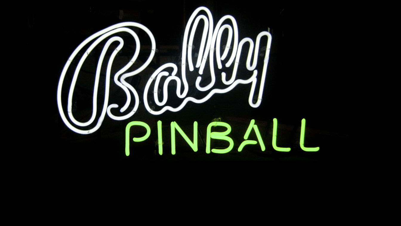 Bally Pinball Logo - Bally Neon Video Topper VX.mp4 Image Pinball