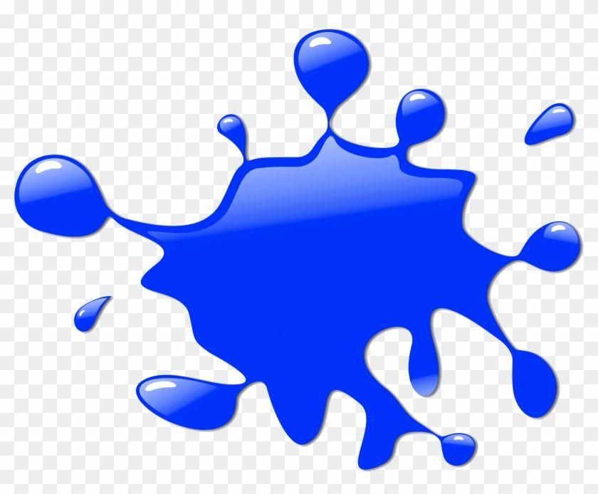 Blue Paint Splatter Logo - Paint Splat - Clipart Library - Paint Splash Clip Art - Free ...
