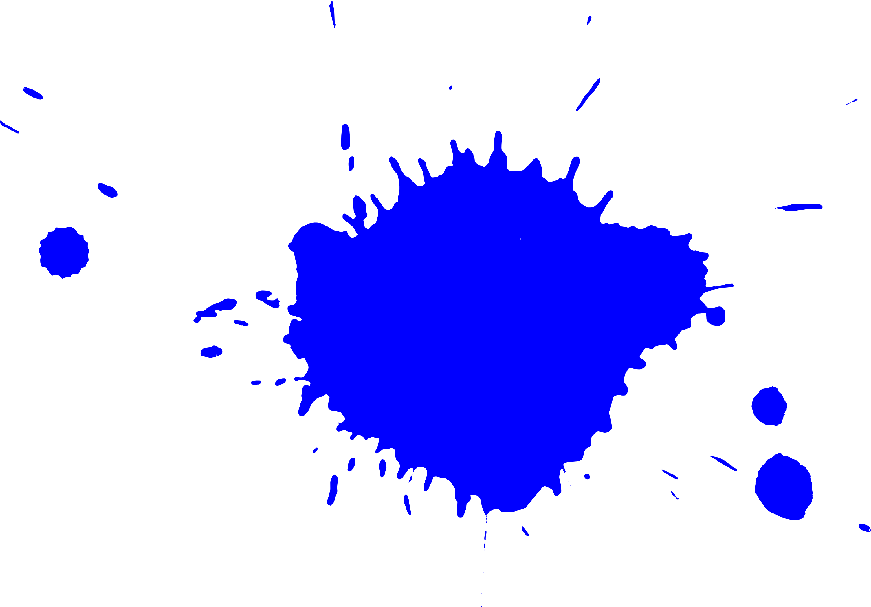 Blue Paint Splatter Logo - 10 Blue Paint Splatters (PNG Transparent) | OnlyGFX.com
