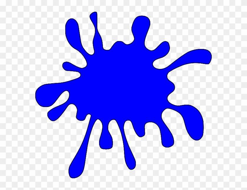 Blue Paint Splatter Logo - Blue Clip Art At Clker - Blue Paint Splatter Clip Art - Free ...