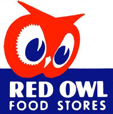 Red White Food Stores Logo - Red Owl. OLDE MILWAUKEE HISTORIC MEMORIES. Minnesota, Red owl