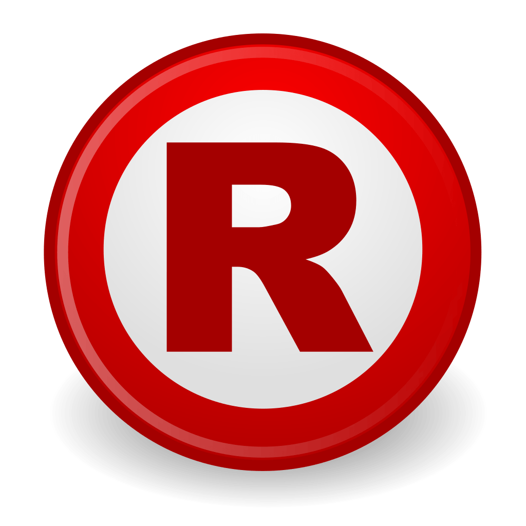 Circle R Trademark Logo - NotCommons Emblem Registered Trademark.svg