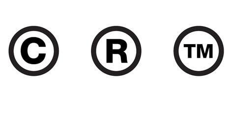 Circle R Trademark Logo - The difference between Trademark TM Logo and R Logo