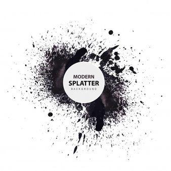 Blue Paint Splatter Logo - Splatter Vectors, Photos and PSD files | Free Download