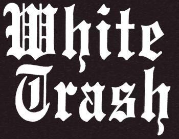 White Trash Logo - White Trash Thong