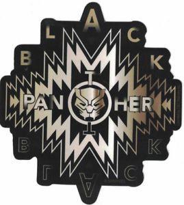 Gold and Black Panther Logo - Black Panther Gold Logo STICKER - Decal Marvel Comics Cartoon SE323 ...