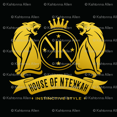 Gold Panther Logo - House of NteKKah Black/Gold Official Panther Logo II wallpaper ...