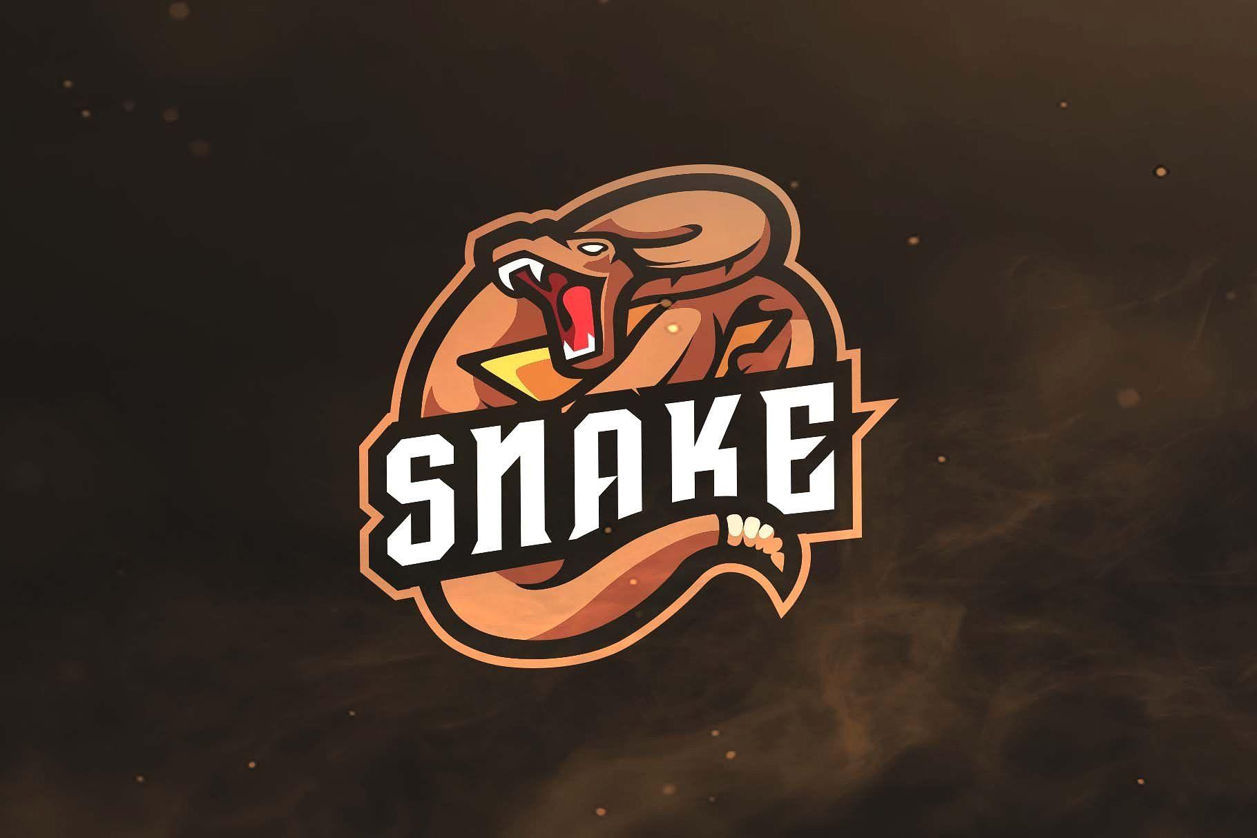 Snake Sports Logo - Snake Sport and Esports Logo ~ Logo Templates ~ Creative Market