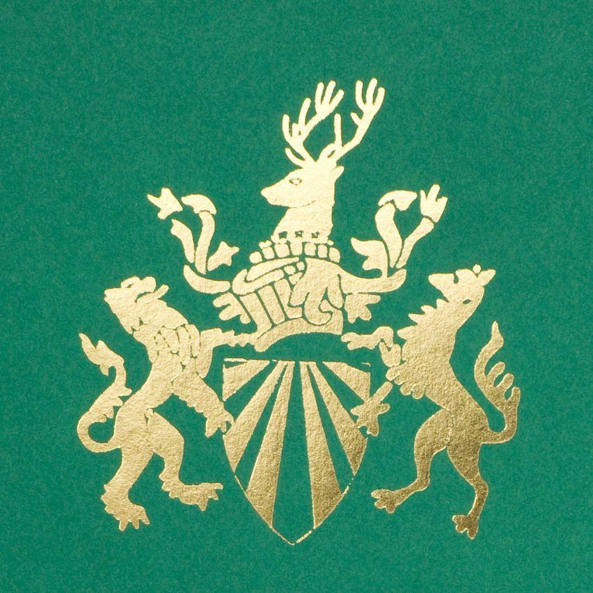 Green and Gold Reindeer Logo - Presentation Wallets - challengesupply