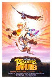 The Rescuers Title Logo - The Rescuers Down Under