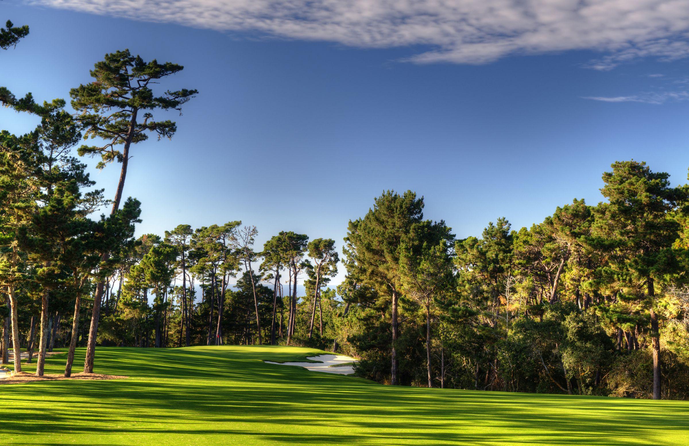 Poppy Hills Golf Course Logo - Scorecard Hills Golf Course Beach, California