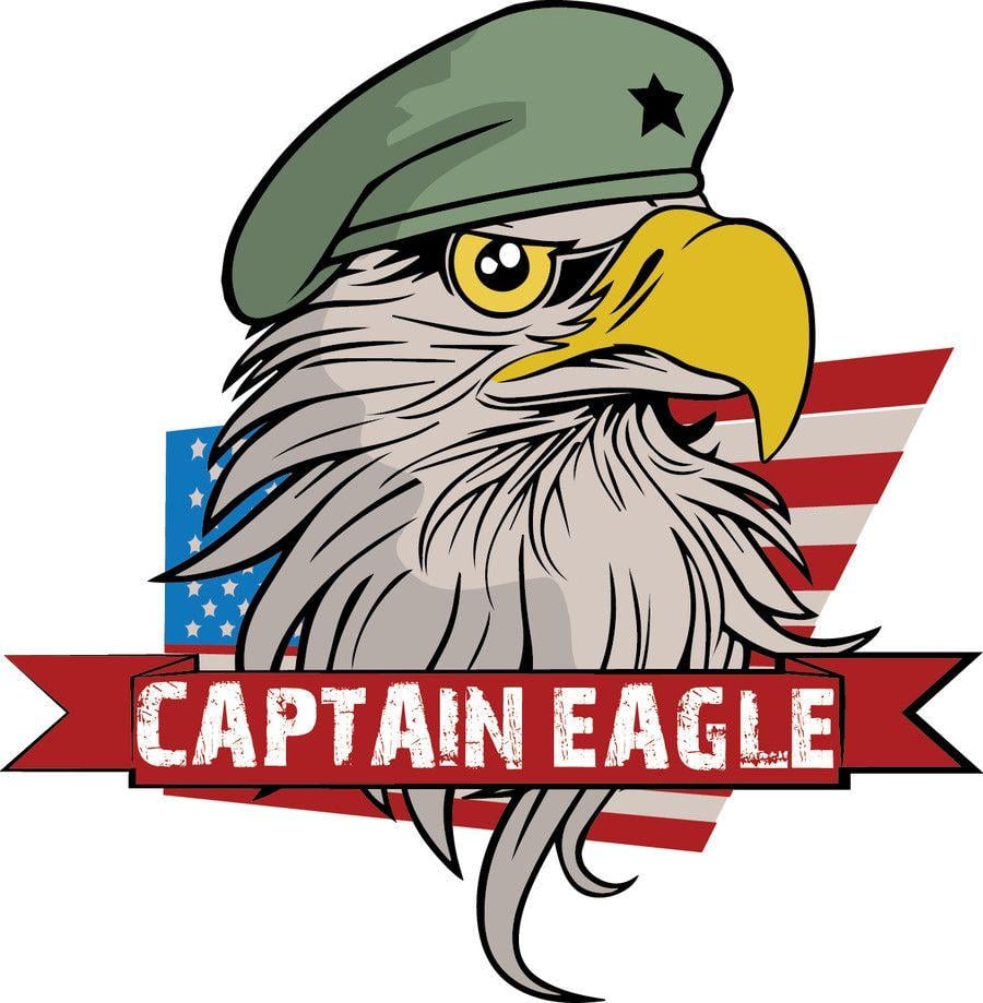 Eagle in a C Logo - Entry by dmned for Design a Logo for CAPTAIN EAGLE