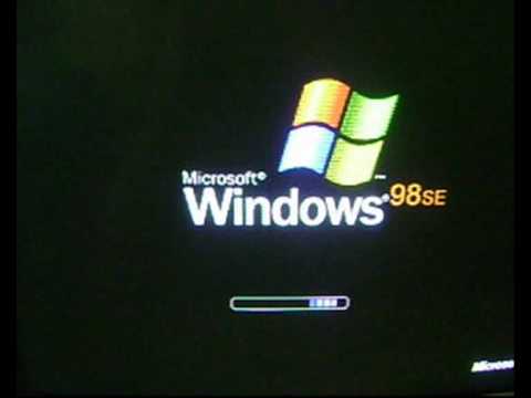 Windows 98 Logo - Windows 98 SE- custom startup & shutdown - YouTube