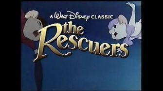 The Rescuers Title Logo - The Rescuers VHS trailers | Trailer Transcripts Wiki | FANDOM ...