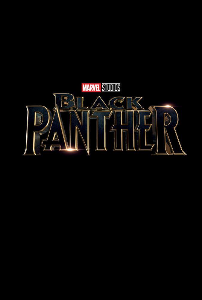 Gold and Black Panther Logo - Black Panther Poster 4