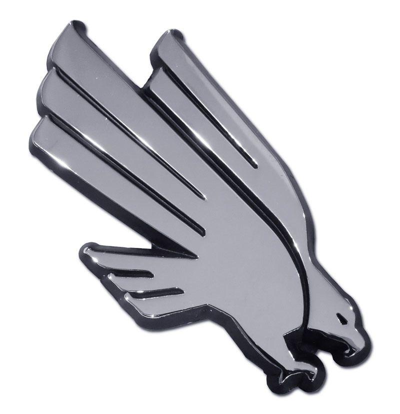 Eagle in a C Logo - University of North Texas Eagle Chrome Emblem | Elektroplate