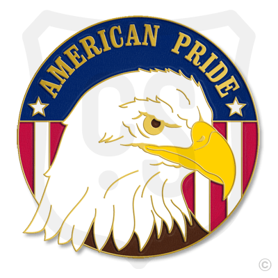 Eagle in a C Logo - American Pride (Eagle) - C. Sanders Emblems, L.P.