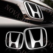 Black and White Honda Civic Logo - Honda Civic Emblem