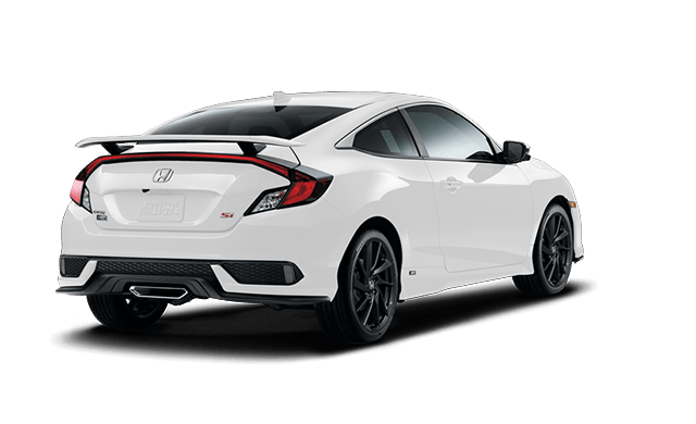 Black and White Honda Civic Logo - Honda Civic Coupe SI HFP $36545.0